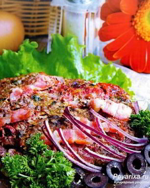 Паштет из баклажанов с тахини