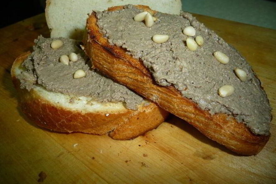 Рецепт паштета иза бараньея печеней с кедровыми орешками