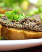 Паштет из куриной печени с грибами