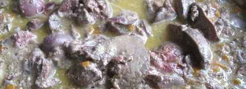 паштет из куриной печени в ежевичном желе. Шаг 4