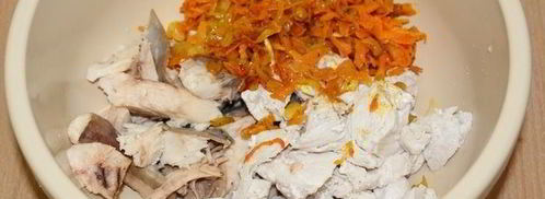 паштет из лосося и куриного филе. Шаг 2