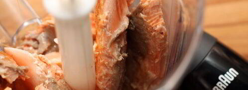 паштет из семги с креветками. Шаг 3