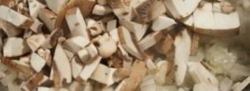 паштет из телятины и грибов в слоеном тесте. Шаг 3