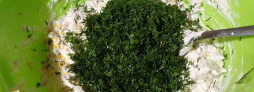 паштет из творожного сыра и печени трески. Шаг 3