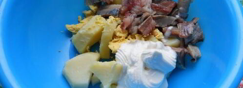 паштет селедочный с картофелем. Шаг 2