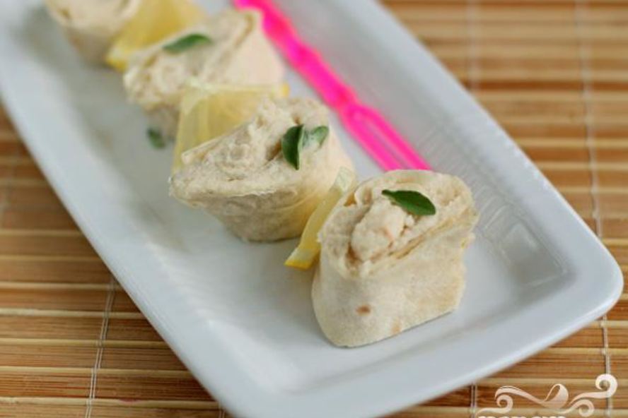 Рецепт постного паштета из фасоли