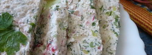 творожный паштет с редисом. Шаг 4