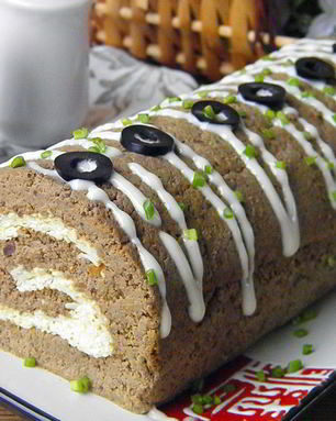 Печеночный рулет