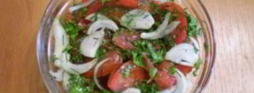 помидоры с луком. Шаг 6