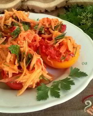 Помидоры с морковкой