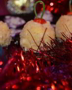 Праздничная закуска елочные шары