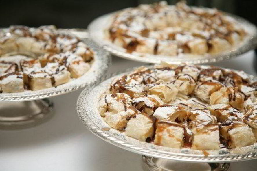 Рецепт бананова-арахисовых роллы