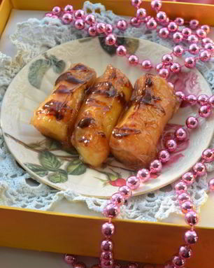 Банановые спринг-роллы