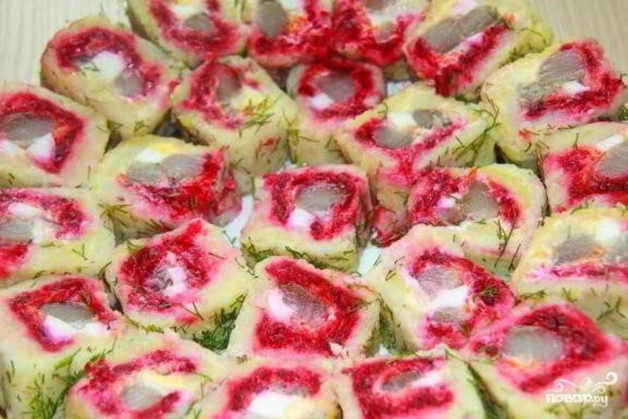 Рецепт картофельных роллов