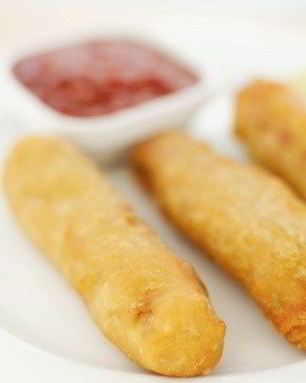 Китайские весенние роллы с креветками и бобовыми проростками