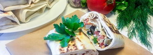 овощной ролл. Шаг 5