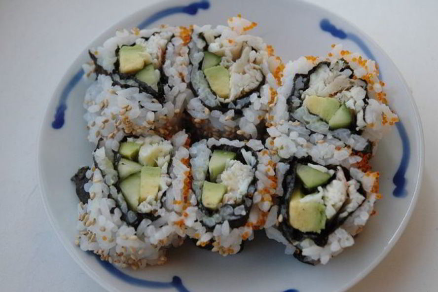 Рецепт ролла калифорния