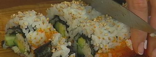 ролл калифорния. Шаг 9