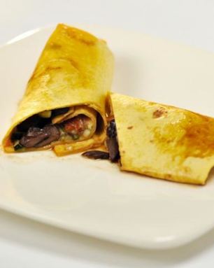 Ролл с куриными сердечками