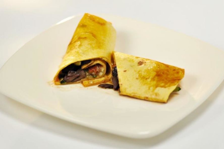 Рецепт ролла с куриными сердечками