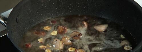 ролл с куриными сердечками. Шаг 2