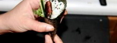 ролл с угрем. Шаг 8