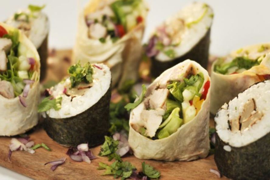 Рецепт ролла в японском стиле