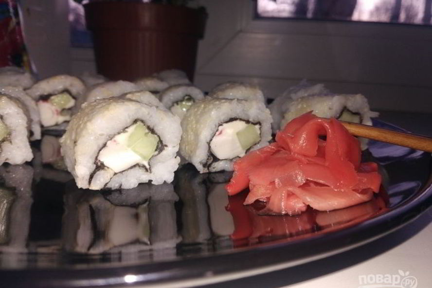 Рецепт роллов аляска