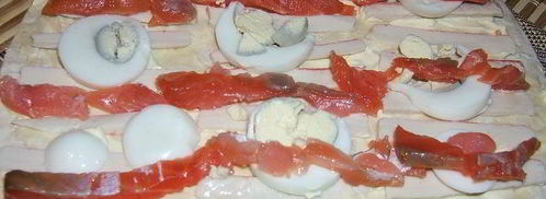 роллы из лаваша. Шаг 4