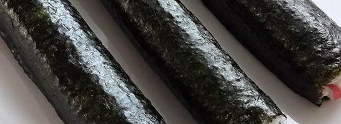 роллы с крабовым мясом и семгой. Шаг 5