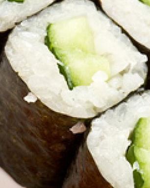 Роллы с огурцом