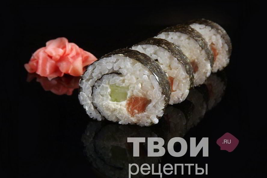 Рецепт роллов с семгой