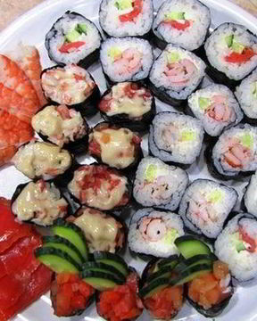 Роллы Сашими, Гунканмаки