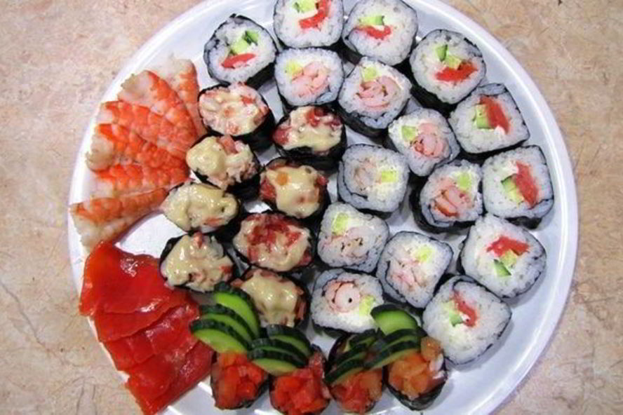 Рецепт роллов сашими, гунканмаки