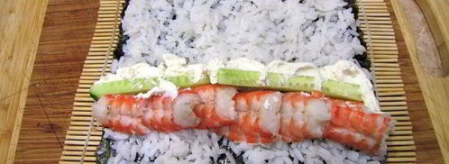 роллы сашими, гунканмаки. Шаг 17