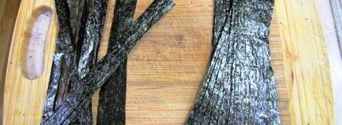 роллы сашими, гунканмаки. Шаг 8