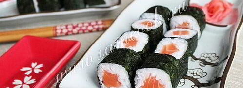 роллы сяке маки. Шаг 11