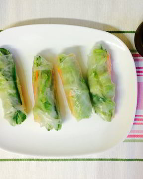 Спринг роллы без жарки