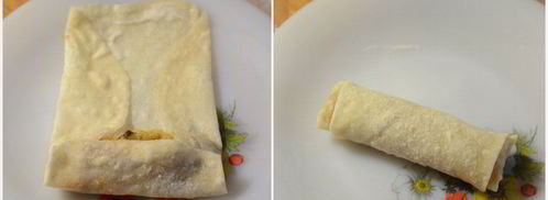 спринг-роллы с капустой. Шаг 3