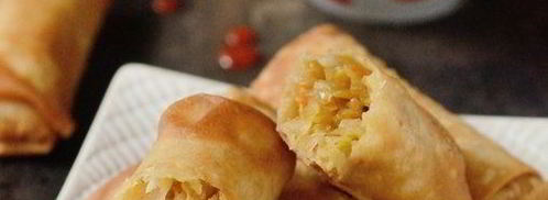 спринг-роллы с капустой. Шаг 4