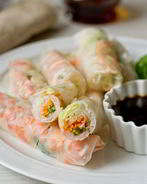 Спринг-роллы с креветками