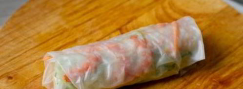 спринг-роллы с креветками. Шаг 11