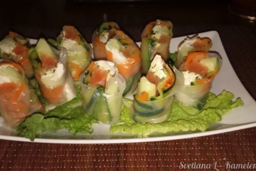 Рецепт спринга — роллов