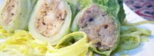 весенние роллы с пекинской капустой. Шаг 4