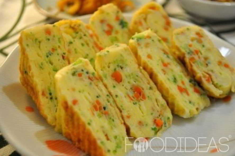 Рецепт яичных роллов