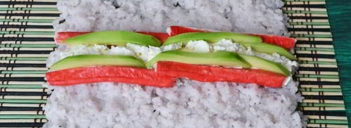 запеченные роллы с крабовыми палочками. Шаг 11