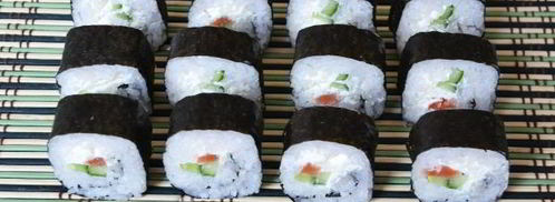 запеченные роллы с лососем. Шаг 11