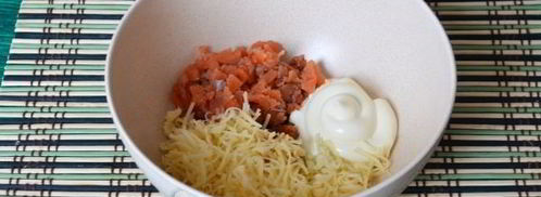 запеченные роллы с лососем. Шаг 12