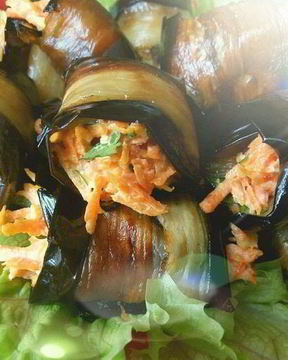 Баклажаны-рулетики