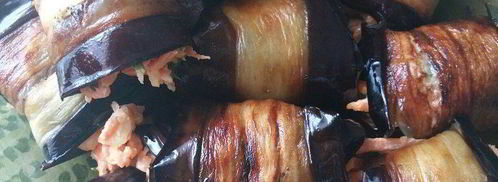 баклажаны-рулетики. Шаг 9